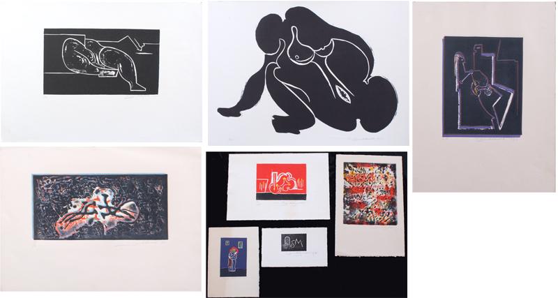 Hans Burkhardt (1904-1994) Swiss/ American (eight) (1 of 9)