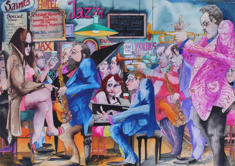 Leo Meiersdorff (1934-1994) New Orleans (1 of 3)