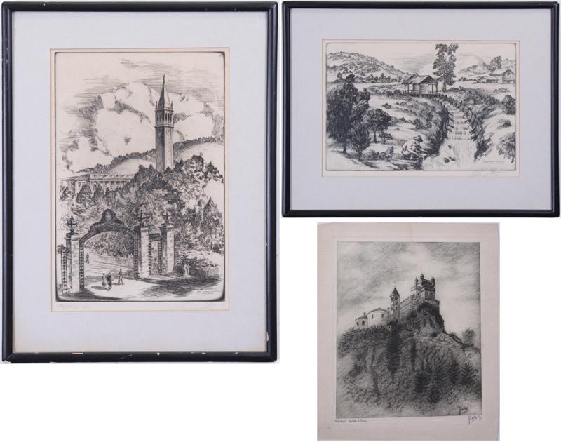 Alec Stern (1904-1994) California & another (three) (1 of 7)