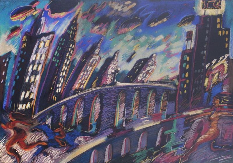 Carlos Almaraz (1941-1989) California (1 of 3)