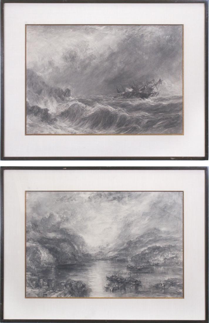 European Artist Unidentified (20th Century) (two) (1 of 7)