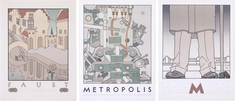 David Lance Goines (b. 1945) American (three) (1 of 9)