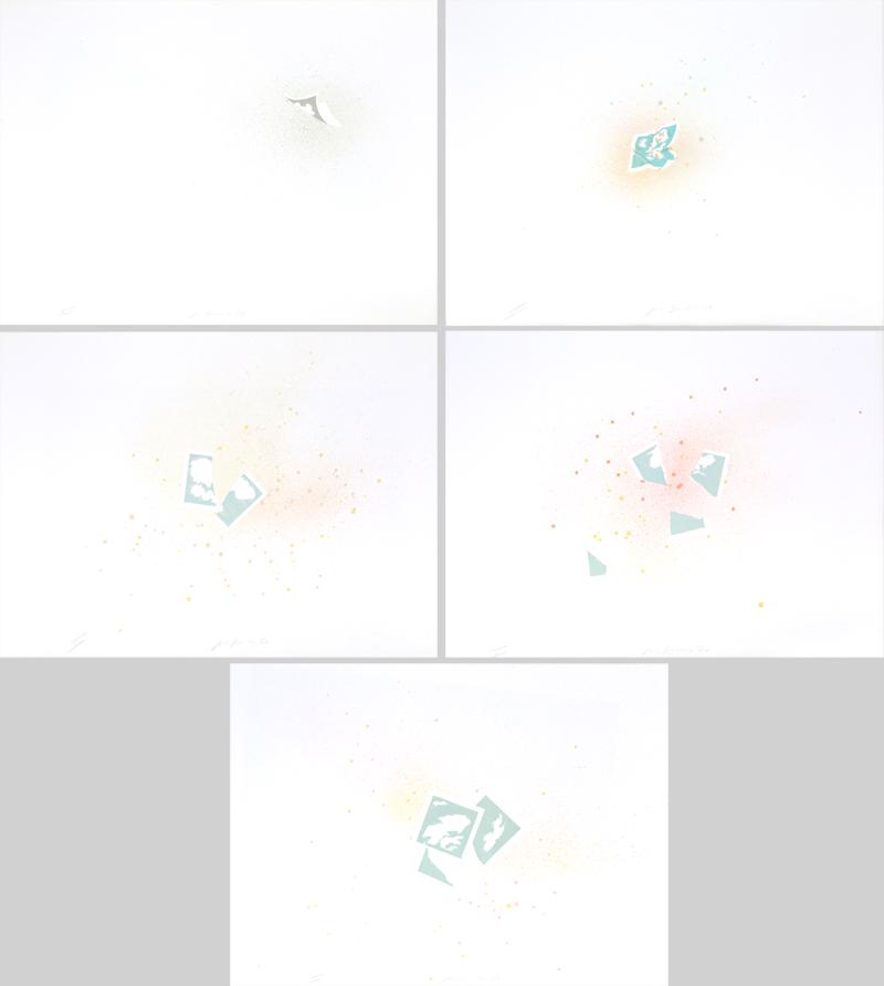 Joe Goode (b. 1937) California (five) (1 of 7)