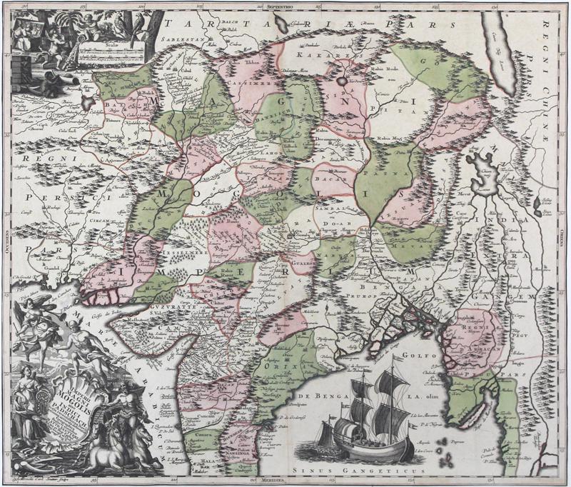 Antique Map (18th Century) (1 of 2)