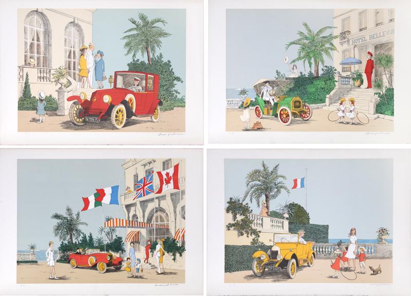 Denis Paul Noyer (b. 1940) French (four) (1 of 6)