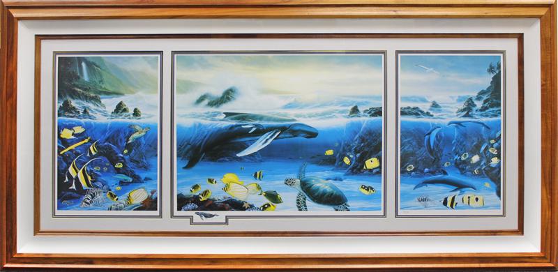 Robert Wyland (b. 1956) & Roy Tabora (b. 1956) Hawaii (1 of 6)