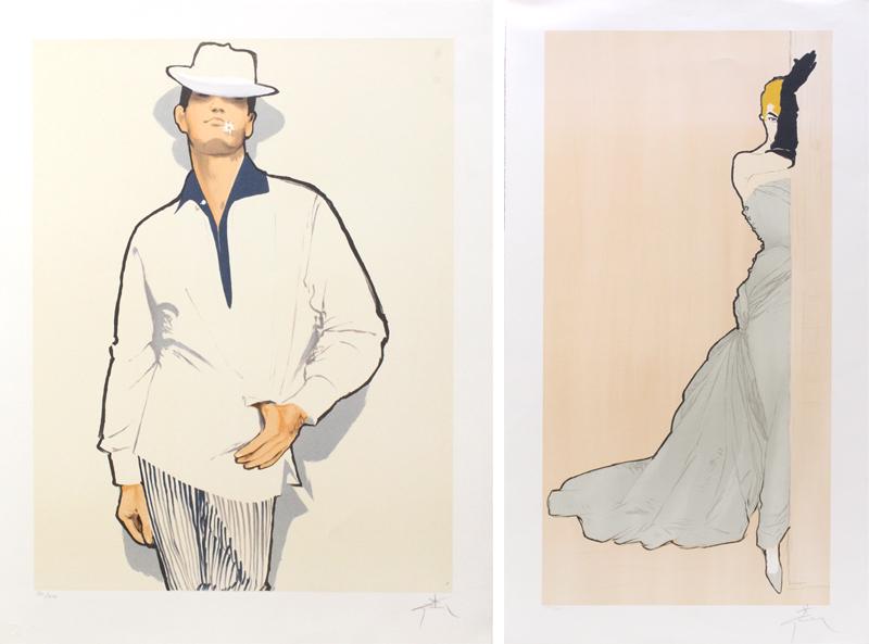 Rene Gruau (1909-2004) Italian (two) (1 of 5)