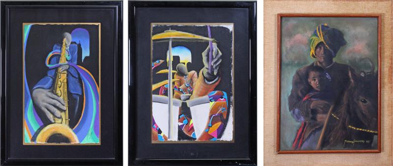 Jazz Artist Unidentified (2) & Merwin Sanders (three) (1 of 10)