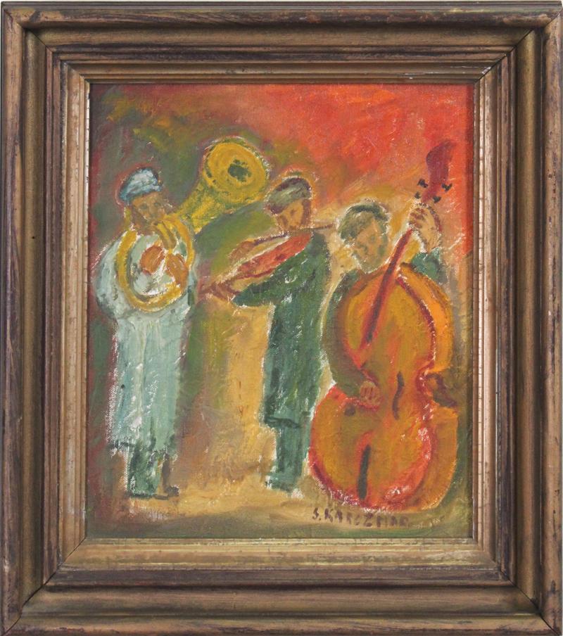 Simon Natan Karczwar (1903-1982) Polish Israeli (1 of 4)