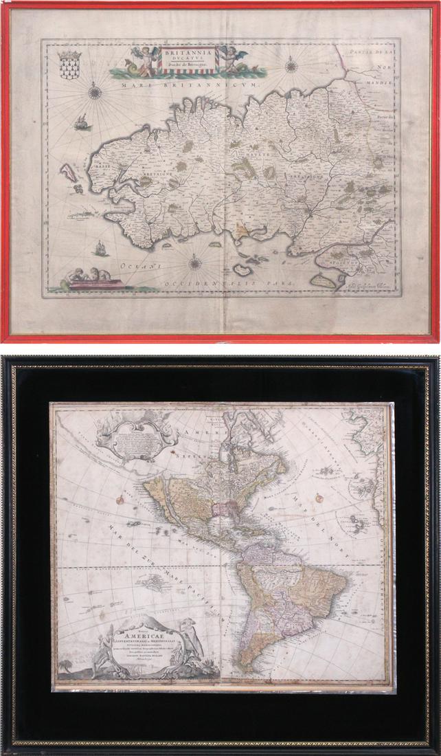 Antique Maps (two) (1 of 4)