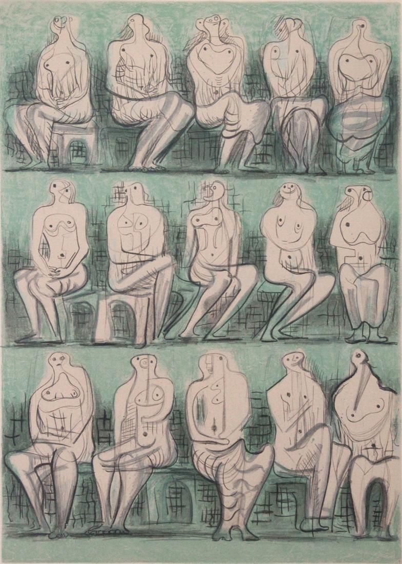 Henry Moore (1898-1986) British (1 of 3)