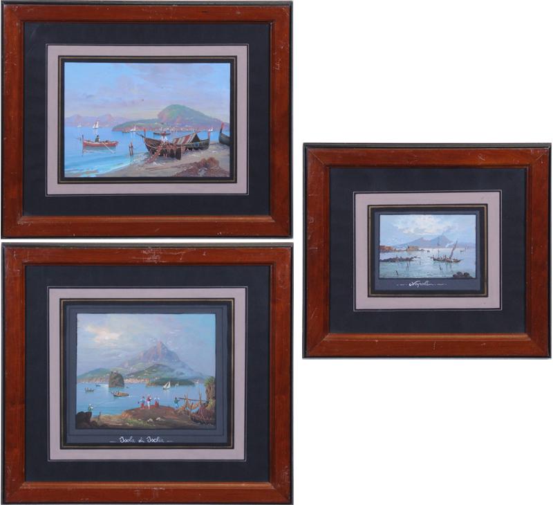 Neapolitan School (19th/20th Century) (three) (1 of 4)