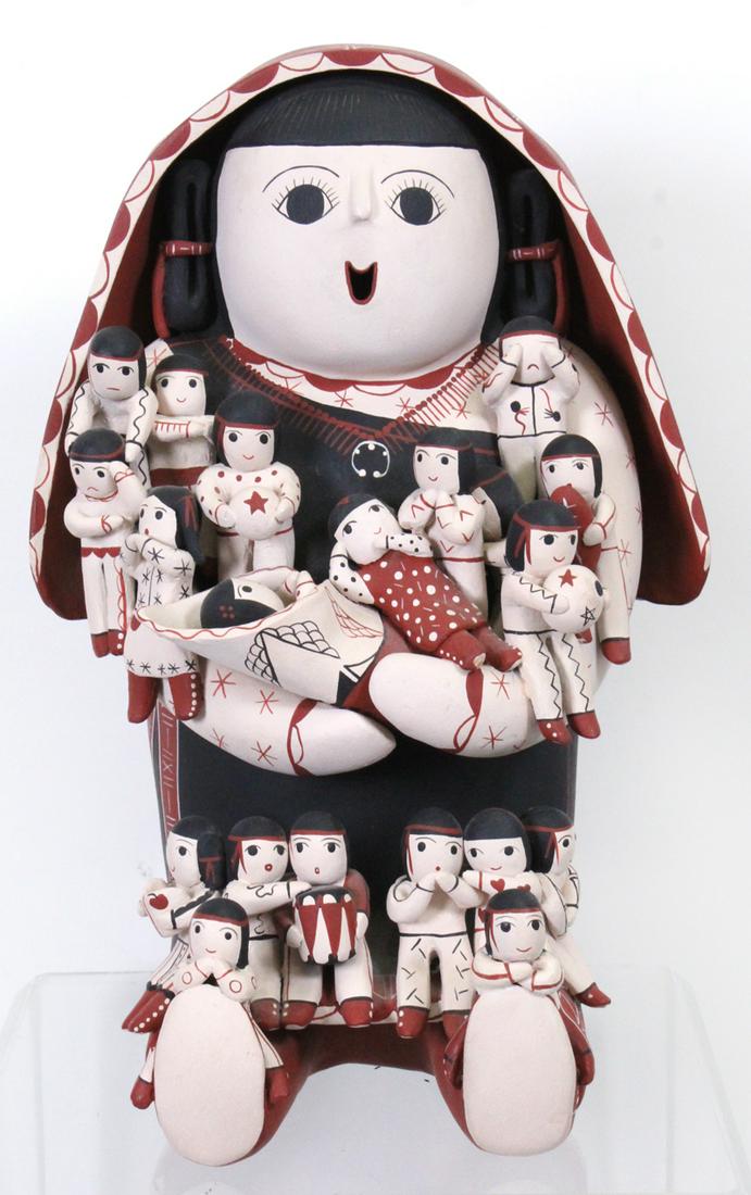 Mary Vangie Suina (b. 1959) (Cochiti) Pueblo (1 of 5)