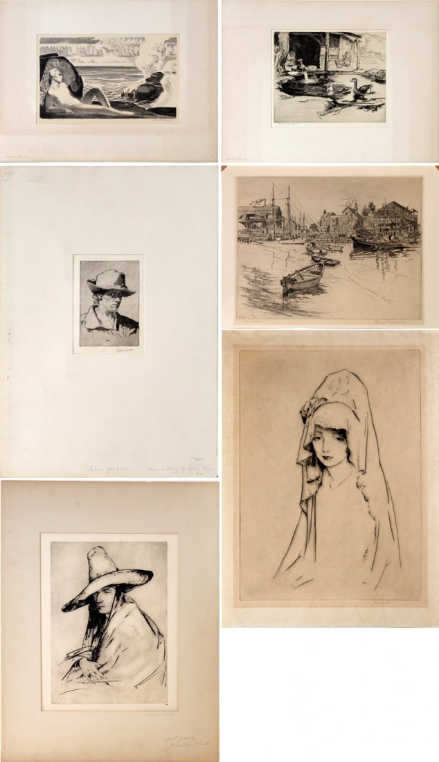 Henri Dekruif (2), Laura Sylvia Gosse, Lionel Barrymore (1 of 7)