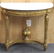 Furniture: French Demilune Console Table