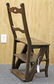Furniture: Metamorphic Library Chair (19th Century) - 5