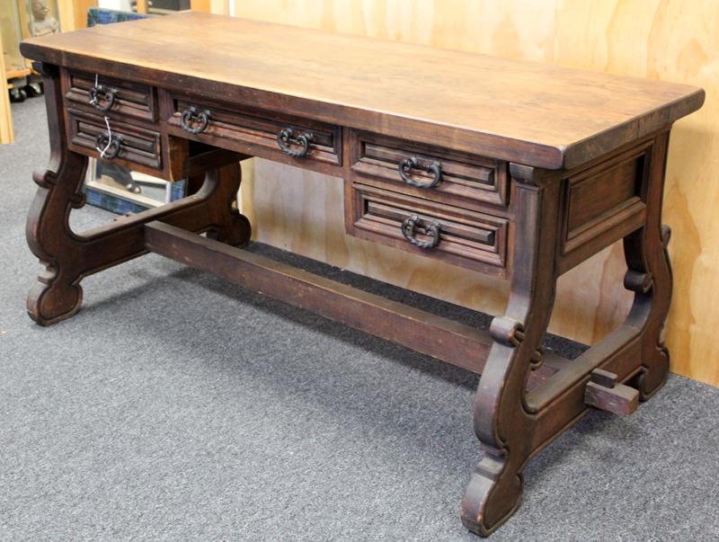 Furniture: Spanish Colonial Library Desk (1 of 5)