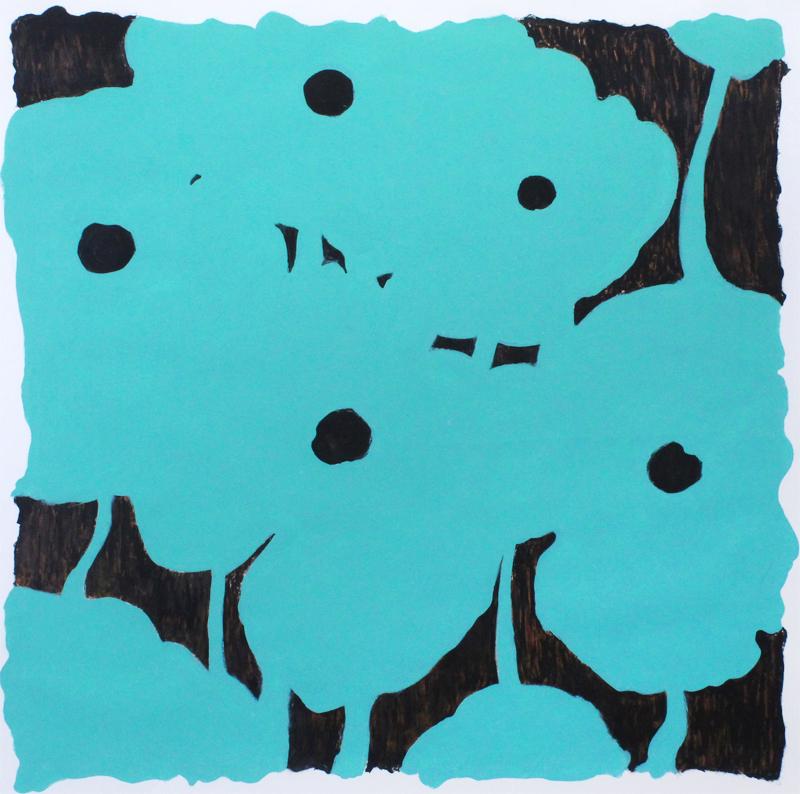 In the style of Donald Sultan (b. 1951) New York (1 of 2)