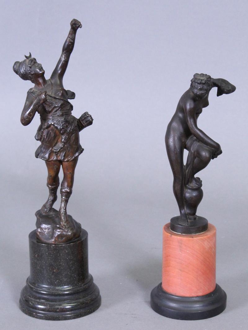 Decorative Arts: Figure Sculptures (two) (1 of 10)
