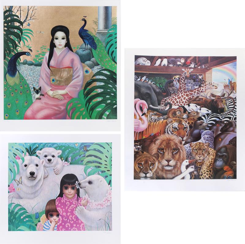 Margaret Keane (b. 1927) Hawaii (three) (1 of 7)