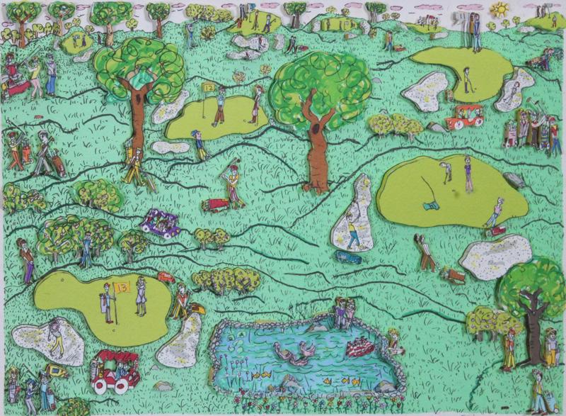 James Rizzi (1950-2011) American (1 of 4)