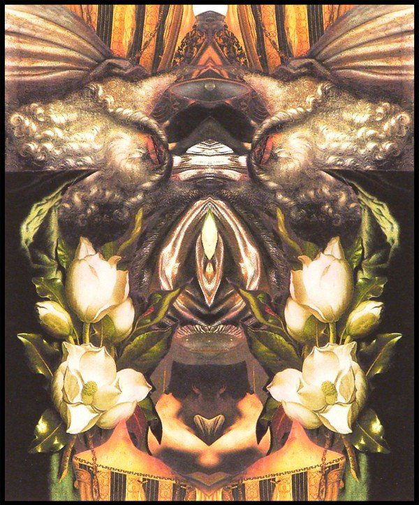 Anne Marie Karlsen (20th Century) American: GATEKEEPER, 1996, color Iris print, signed in pencil, from the numbered edition 35, image 9 x 7 ½", full margins, printed & published by Muse X, Los Angeles.