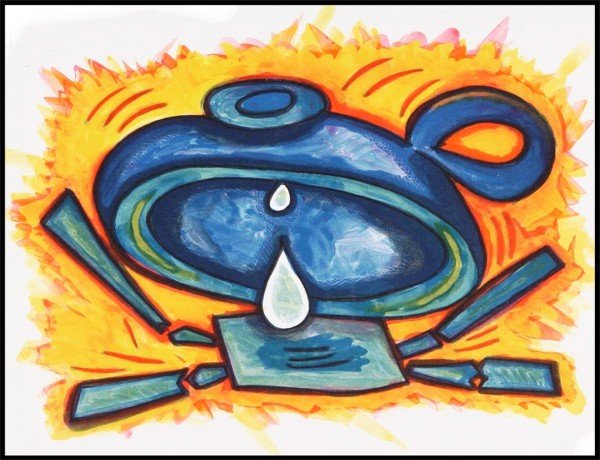 Elizabeth Murray (1940-2007) American: CHARLOTTE (Poetry Project), 1988, color lithograph, signed in pencil, from the numbered edition 90, sheet 12 ½ x 16 ¼".