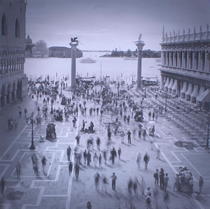 Alexey Titarenko (b. 1962) Italy: UNTITLED (San Marco I), Venice 2001, gelatin silver wet print, signed and dated and numbered 3/15 on verso in pencil, image 15 ¾ x 15”, sheet 15 ¾ x 18 ½”, frame 25 ¼ x