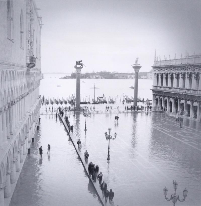 Alexey Titarenko (b. 1962) Italy: UNTITLED VENICE, 2002, gelatin silver wet print, signed and dated and numbered 1/10 in pencil on verso, image 16 ¼ x 16”, sheet 20 ¾ x 19”, frame 25 ¼ x 25 ¼” wit