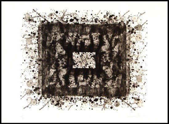 Sam Francis (1923-1994) American: Sam Francis (1923-1994) American UNTITLED (L.202; SF.210), 1976, two-color lithograph, signed in pencil, from the numbered edition 30, sheet 22 x 30", printed by George Page, published by Litho Shop.