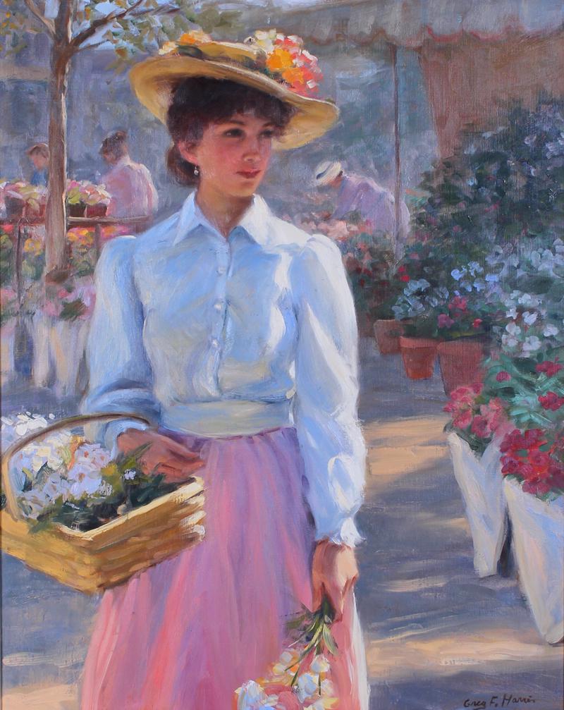Gregory Frank Harris (b. 1953) Connecticut New Mexico (1 of 3)