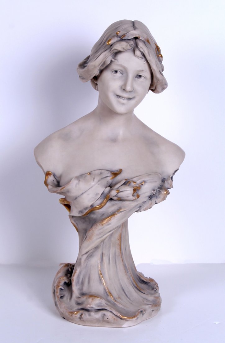 Royal Dux Art Nouveau Ceramic (1 of 7)