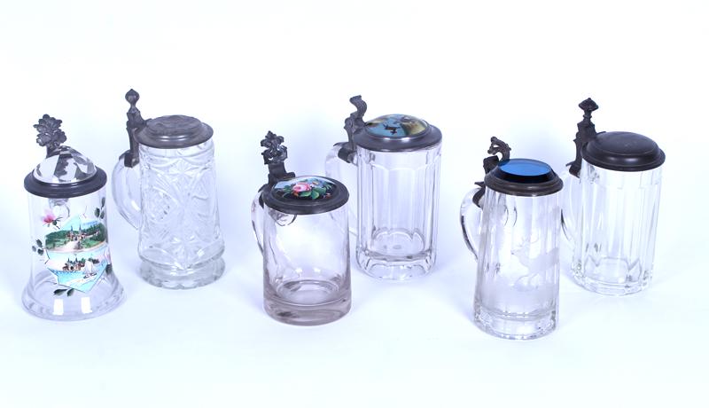 Vintage Beer Steins (six) (1 of 7)