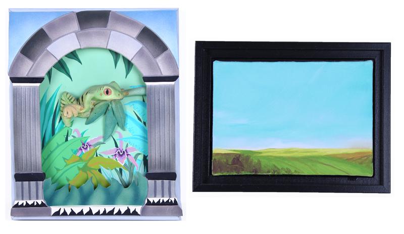 Contemporary Artist Bok? & Ellen Lowe (20th / 21st (1 of 6)