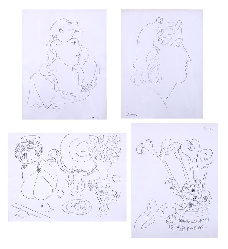 Henri Matisse Dessins, Themes Et Variations