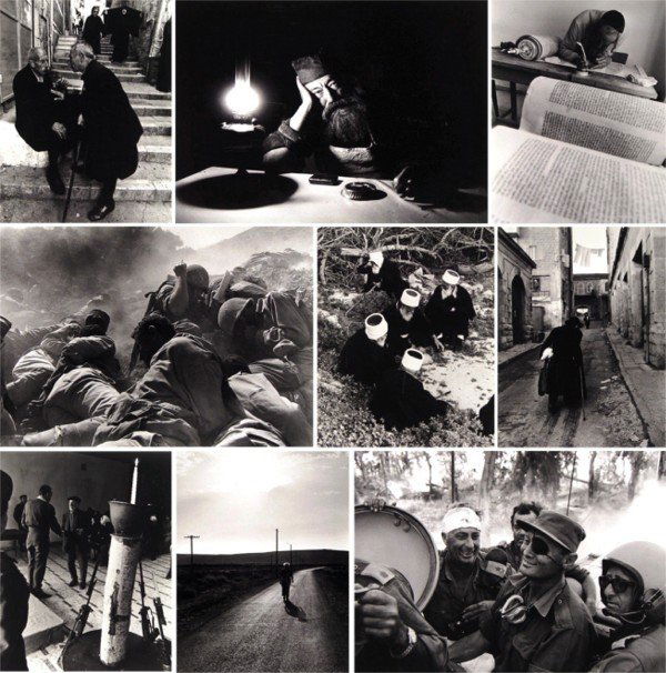 Micha Bar-Am (b. 1930) Israeli: MICHA BAR-AM, 1981, portfolio of ten silver prints, each signed in ink, from the numbered edition 300, sheets 20 x 16", with text and triage, in portfolio case, all with a slight curl, otherwise in go