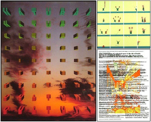 Nancy Dwyer, Michael Joaquin Grey, Barbara Kasten &: NATURAL, color iris print, signed upper margin and inscribed "OK to print", image 35 x 28, full margin; Together with Michael Joaquin Grey, a group of nine color iris prints on mylar, images 32 ½ x 3