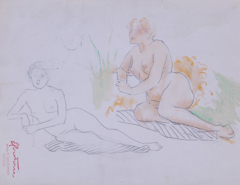 Edouard Couturier (1871-1903) French (1 of 2)