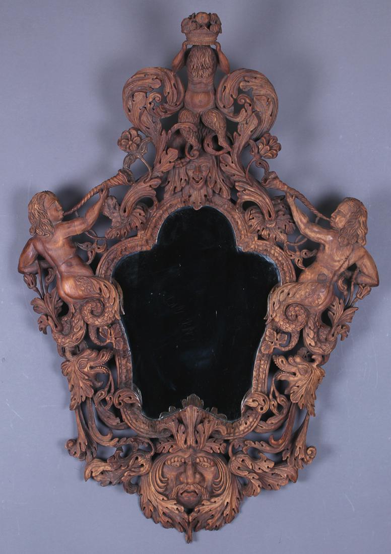 Decorative Item: Antique Italian Mirror (probably late (1 of 3)