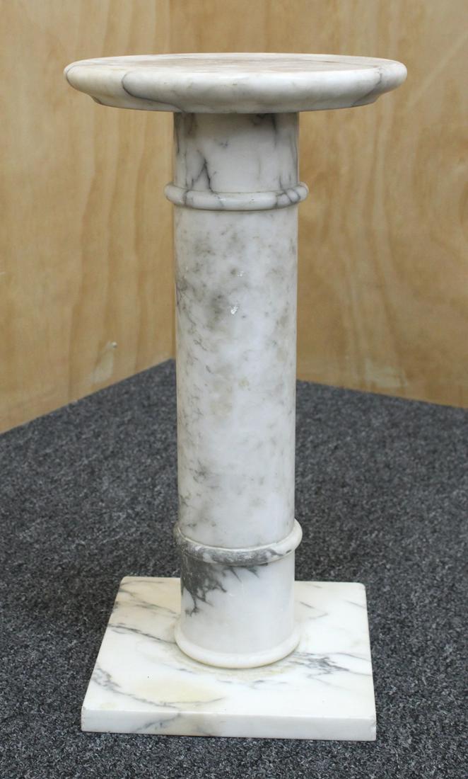 Decorative Item: Marble Pedestal (1 of 2)