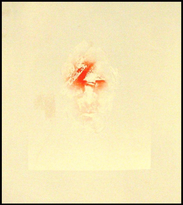 Louis Le Brocquy (b. 1916) Irish: WILLIAM BUTLER YEATS from the NOBEL PRIZE portfolio, color aquatint and drypoint etching, signed in pencil, from the numbered edition 100, image 19 ½ x 17 ½", sheet 30 x 22", soft creases, otherwise