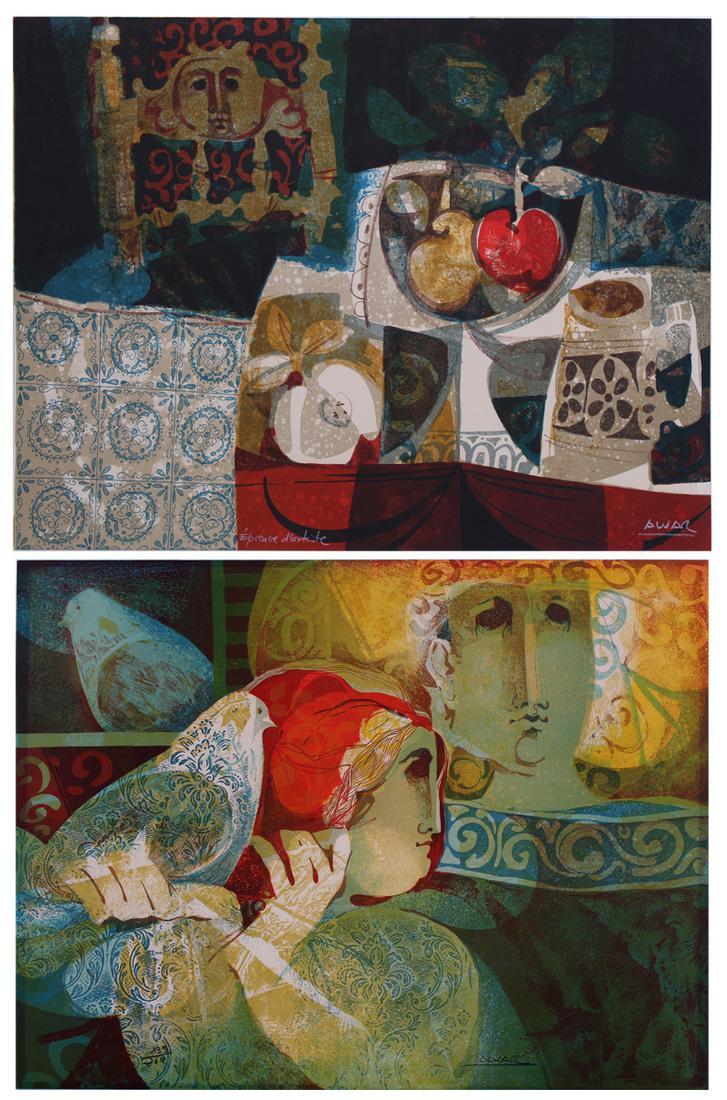 Sunol Alvar (b. 1935) Spanish (two) (1 of 5)