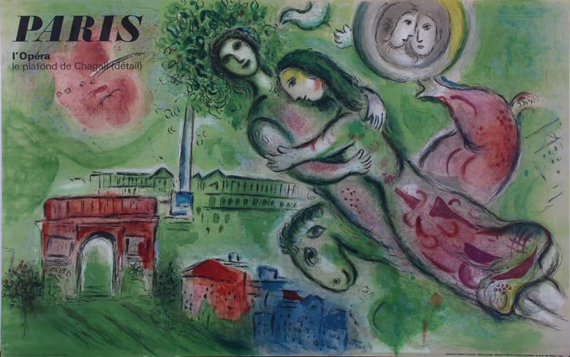 after Marc Chagall (1887-1985) Russian French (1 of 2)