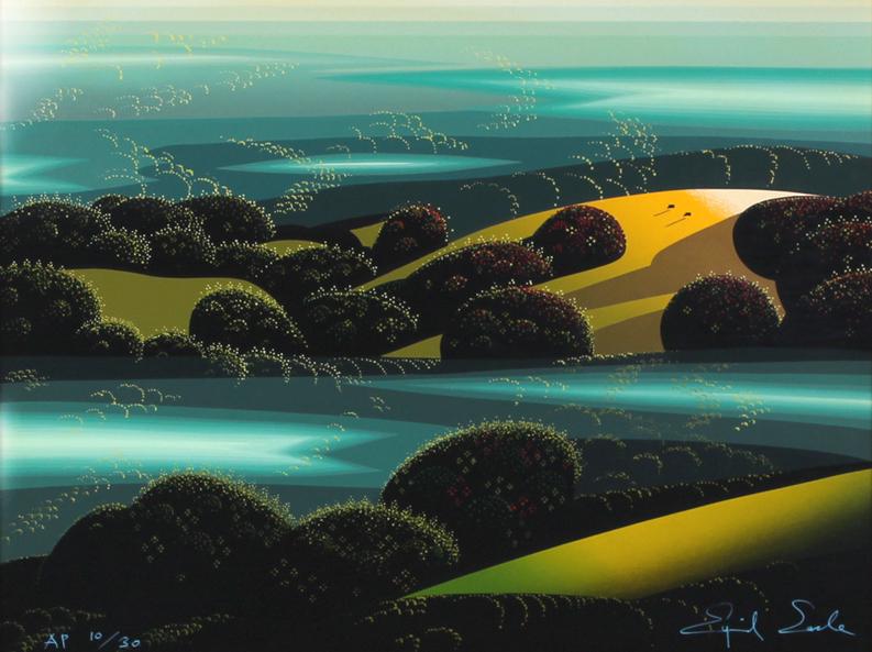 Eyvind Earle (1916-2000) California (1 of 3)