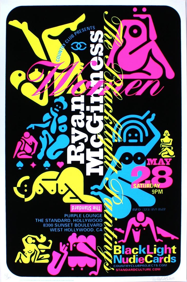 Ryan McGinness (b. 1972) Virginia (1 of 2)
