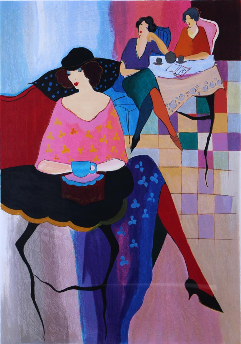 Itzchak Tarkay (1935-2012) Israeli (1 of 3)