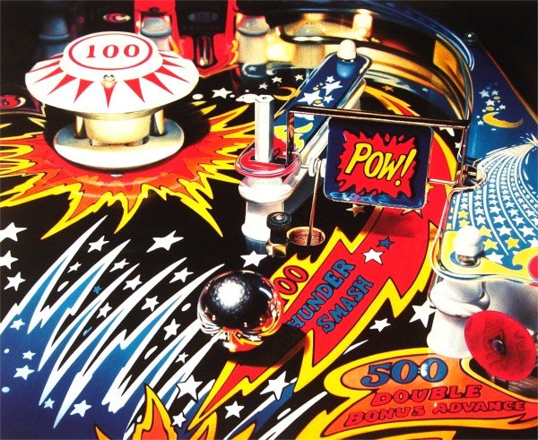 Charles Bell (1935-1995) American: FIREBALL 500, color Giclee on thick paper, estate signed in pencil, from the numbered edition 200, image 21 ¼ x 26", full margins, published by Robert Bane Ltd.