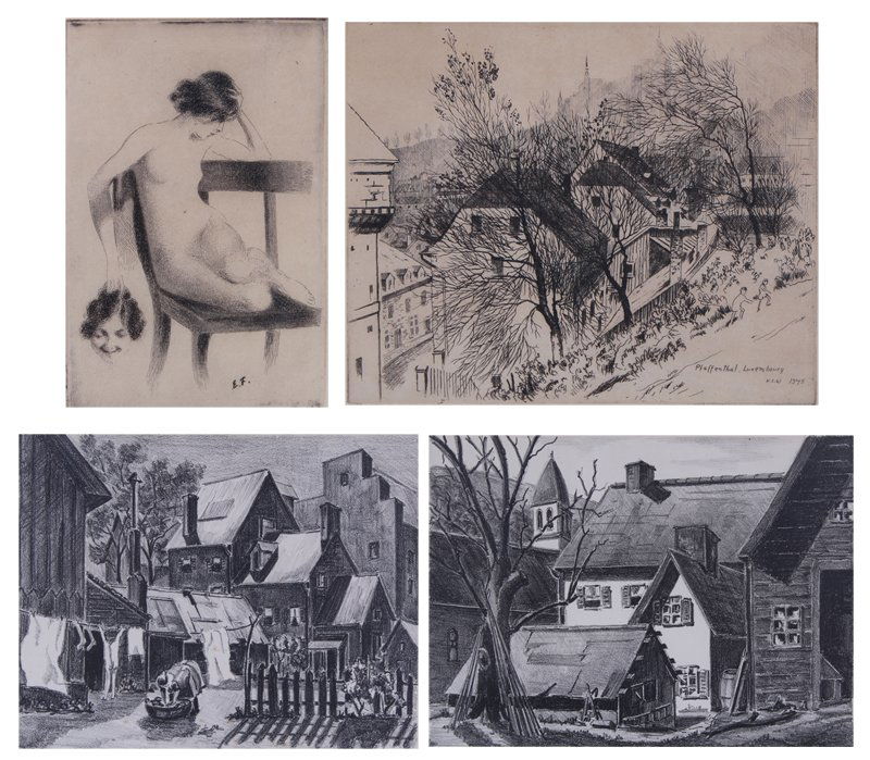 Emil Fuchs (1866-1929) Austrian American, Keith Shaw (1 of 9)