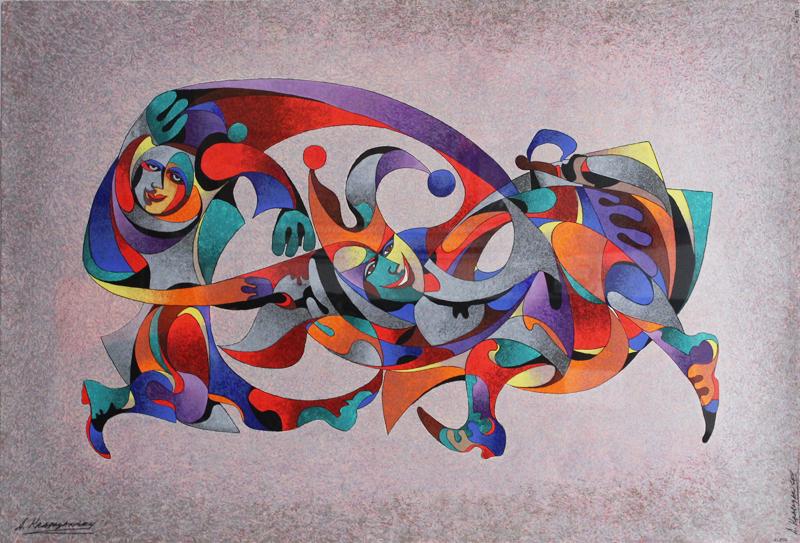 Anatole Krasnyansky (b. 1930) Russian American (1 of 3)