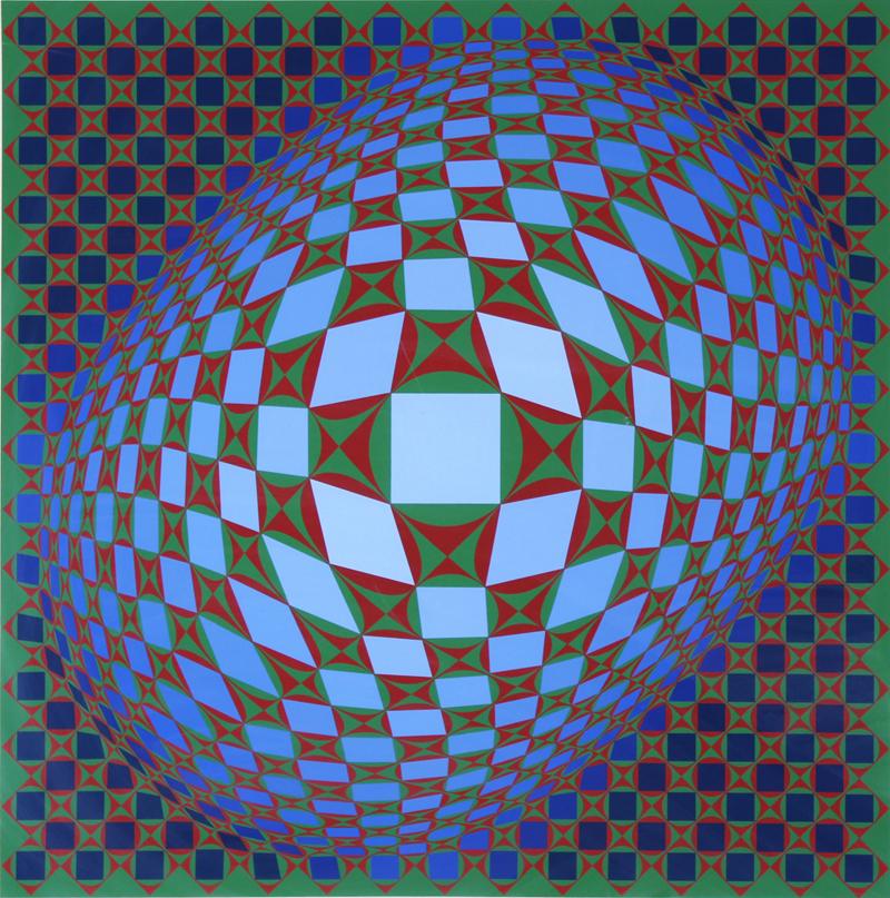 Victor Vasarely (1906-1997) Hungarian (1 of 3)